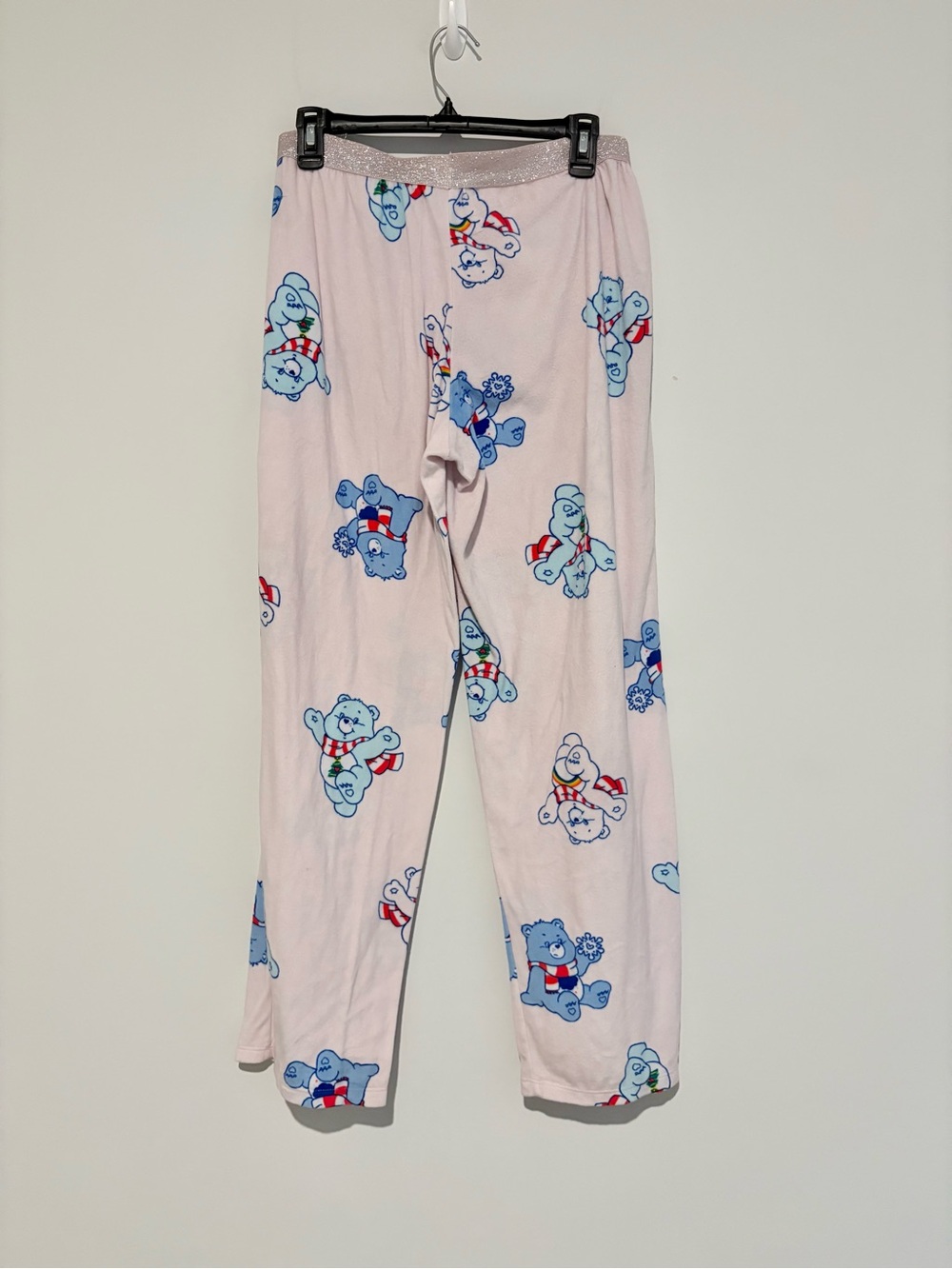 Care Bears‎ Christmas snowflake Pajama Sleep Pants Women Pink size medium - Picture 3 of 10